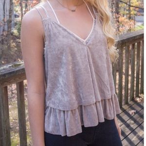 velvet tank NWT
